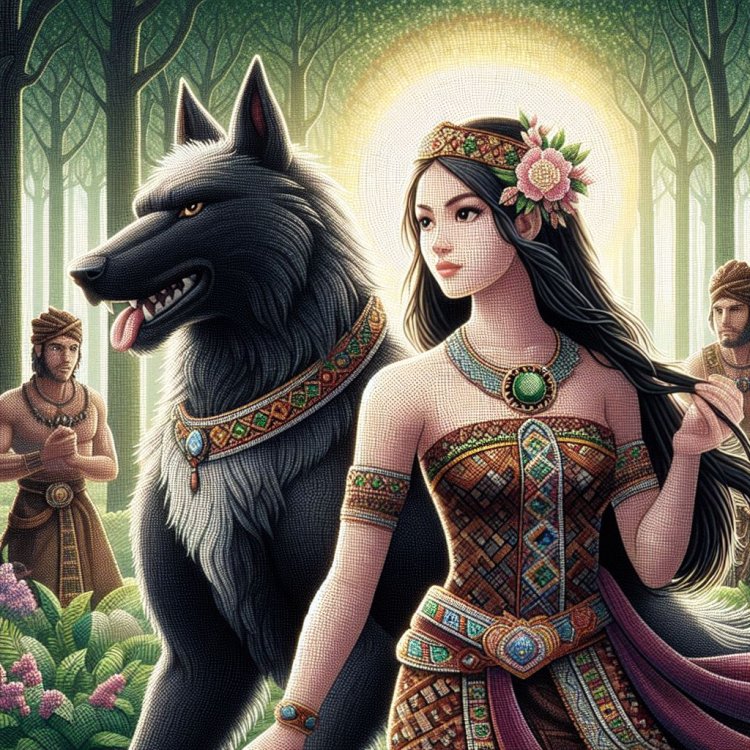 PROMPT AI : LEGENDA SANGKURIANG